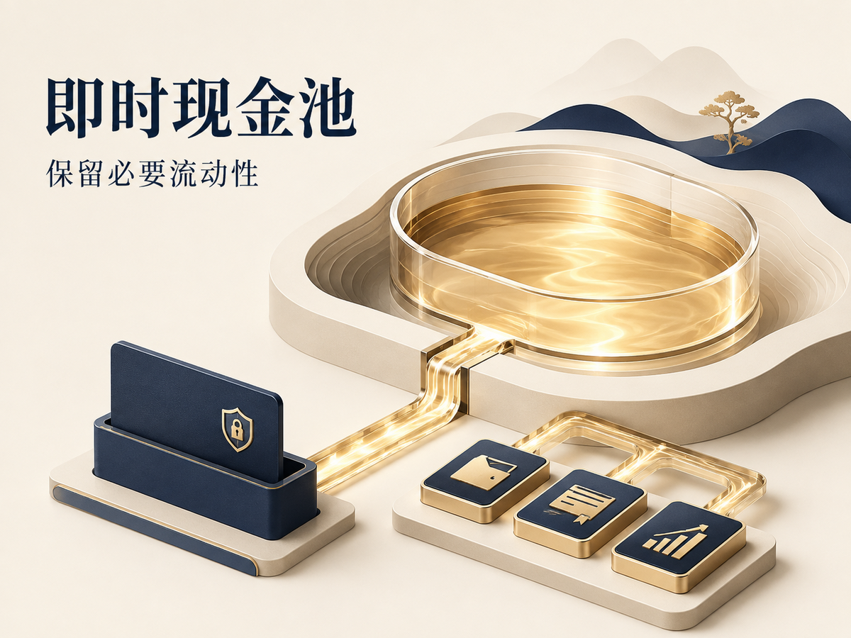 即时现金池示意图