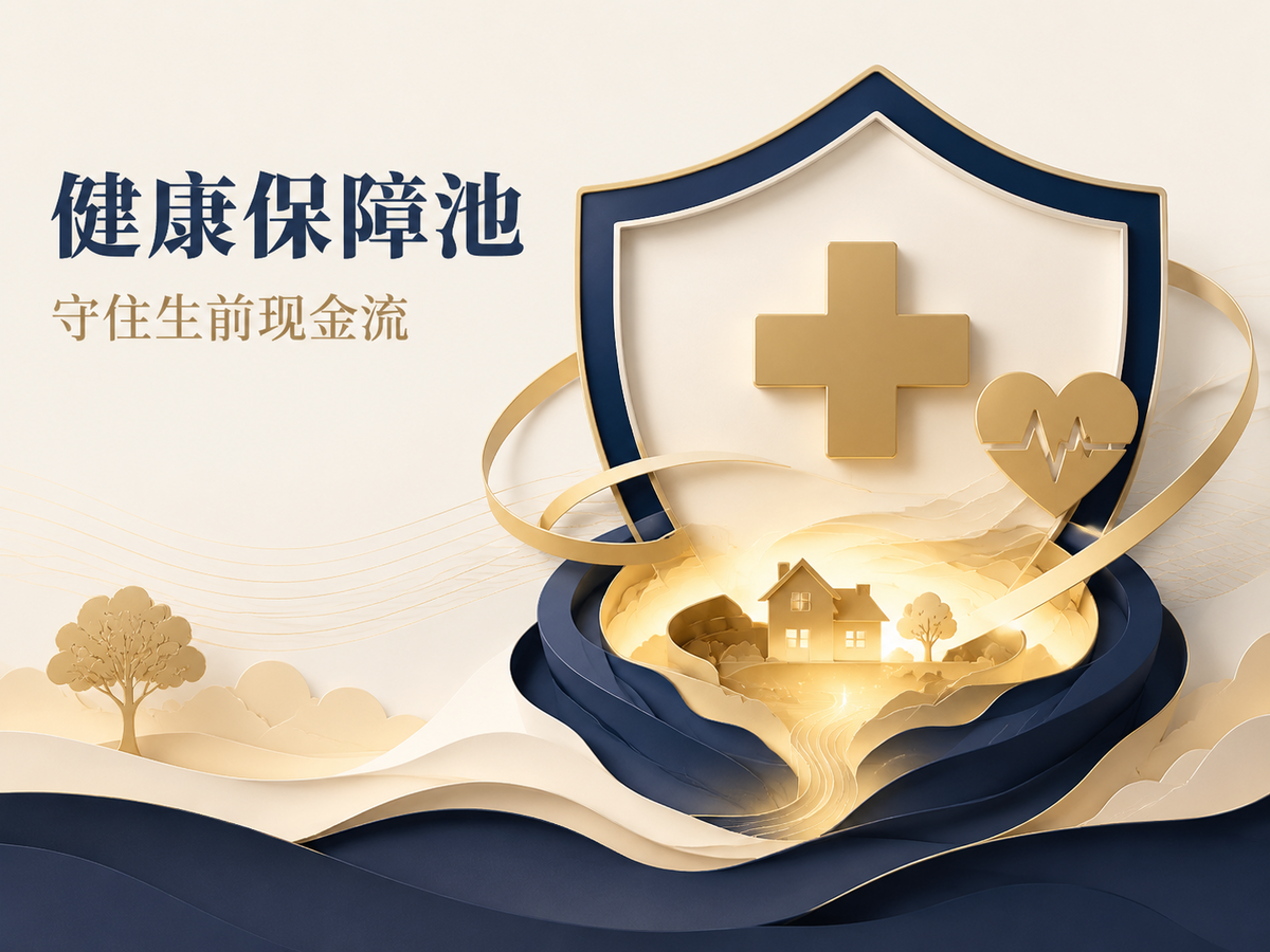 健康保障池示意图